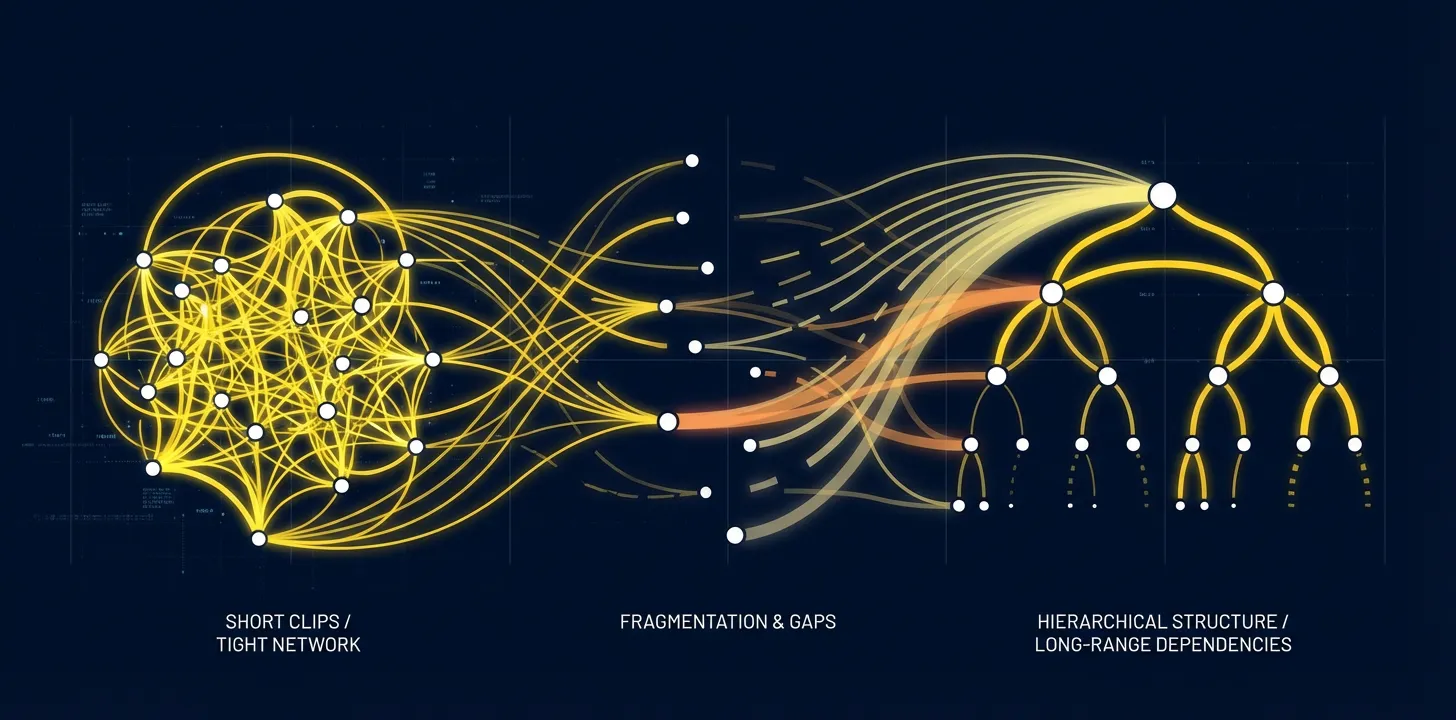 Temporal coherence challenge in long-form video understanding